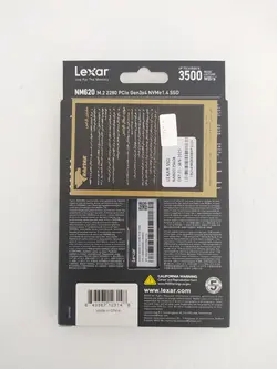 اس اس دی اینترنال لکسار-Lexar مدل NM620 M.2 2280 ظرفیت 256 گیگابایت