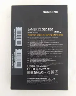SSD SAMSUNG 980-اس اس دی اینترنال سامسونگ مدل 980 ظرفیت 1 ترابایت