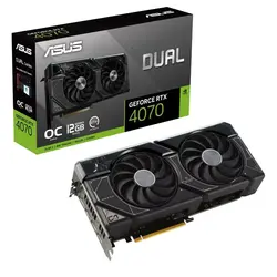 کارت گرافیک ایسوس ASUS RTX4070 DUAL OC 12GB | فروشگاه آیتی سنتر