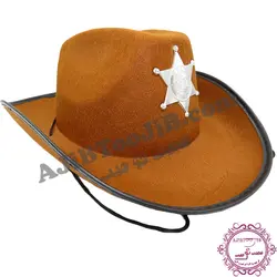 کلاه کابویی گاوچران (مدل کلانتر)