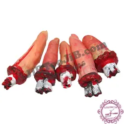 انگشتان بریده خونی (هالووین)