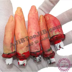 انگشتان بریده خونی (هالووین)