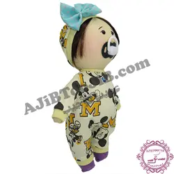 عروسک روسی نوزاد پستونکی