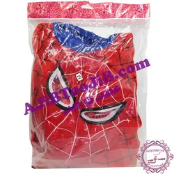 لباس مرد عنکبوتی ابرقهرمان با نقاب پارچه ای و طلقی