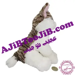 عروسک گربه ملوس پشمالوی بزرگ