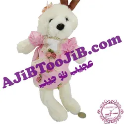 سگ جلی کت دامن گلی ناز (سایز کوچک)