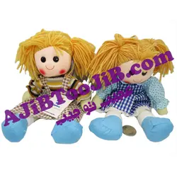 عروسک دخترهای خندان موبافته