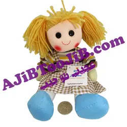 عروسک دخترهای خندان موبافته