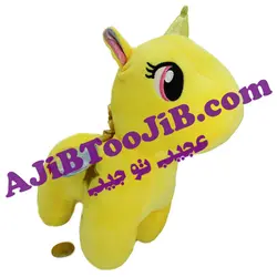 پونی اسب شاخدار بال رنگین کمان (سایز بزرگ)