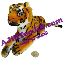 عروسک ببر جنگل (بسیار طبیعی)