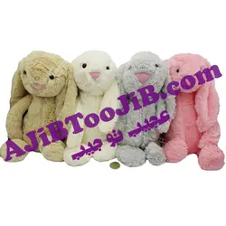 عروسک خرگوش Jellycat بامزه (سایز متوسط)
