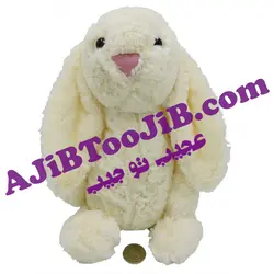 عروسک خرگوش Jellycat بامزه (سایز متوسط)