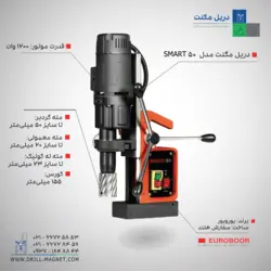 دریل مگنت 50 یوروبور مدل SMART.50