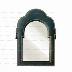 آینه نوروز مخمل سبز