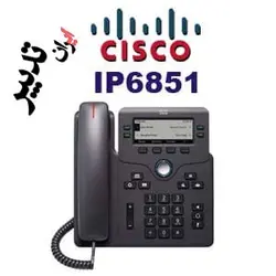 تلفن تحت شبکه سیسکو Cisco CP-6851-3PW-CE-K9