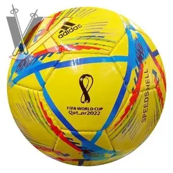 توپ فوتبال سایز ۴ دوخت زرنگ جام جهانی ۲۰۲۲ قطر کد 1901028