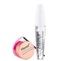 پک صابون ابرو تقویت کننده همراه با فرچه مناسب و ژل ابرو ممول حجم 10 میل - medbase.ir