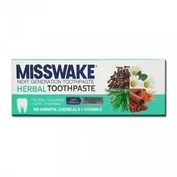 خمیر دندان گیاهی حاوی عصاره میخک و روغن درخت چای میسویک حجم 75 میلی لیتر - medbase.ir