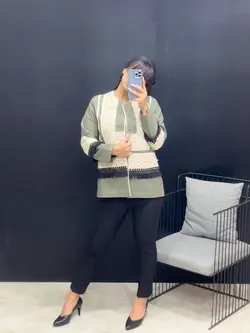 مانتو کوتاه عروسکی فلورا - فروشگاه لباس زنانه سلین