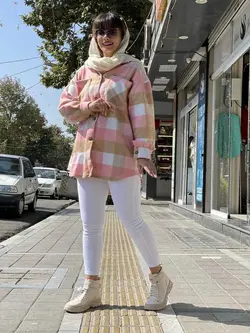 شکت چهارخونه شومیزچهارخونه مانتویی شکت پشمی چهارخونه