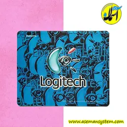 ماوس پد طرح Logitech مدل LOG2024 -