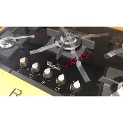 اجاق گاز صفحه ای 5 شعله مدلPW ویرلپولwhirlpool
