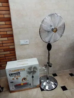 پنکه ایستاده استیل  50وات 18ماه گارانتی