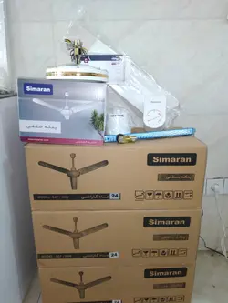 پنکه سقفی 100وات سیماران مدل SCF-1056