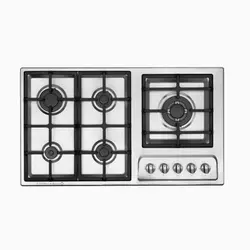 اجاق گاز 5 شعله رومیزی استیل تهران سبحان مدل TS 940