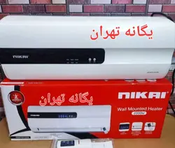 بخاری برقی دیواری نیکای فن دار NIKAI NWFH-2120A