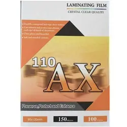 قیمت طلق پرس 150 میکرون AX سایز 12×9 سانتی متر|تحریر بلوط