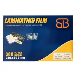 قیمت طلق پرس 150 میکرون A3 سوپربایند بسته 100 عددی|تحریربلوط