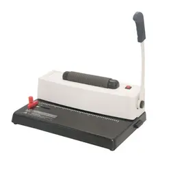 قیمت خرید دستگاه صحافی مارپیچ فلزی مدل 328 دارای مقاومت بالا درلوازم تحریر بلوط