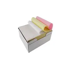 کاغذ کاربن لس 80 ستونی پنج نسخه فرم پیوسته دیبا