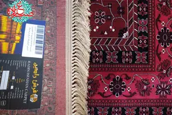 فرش رادین اصفهان طرح پتینه بلوچ 5 لاکچری اناری