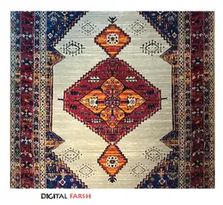 فرش رادین گبه قشقایی (۲۰۴۰) طوسی