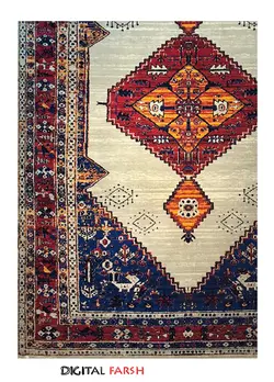 فرش رادین گبه قشقایی (۲۰۴۰) طوسی