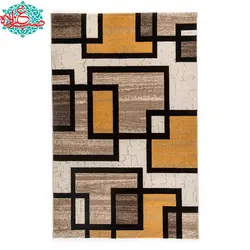 فرش ساوین طرح ۴۰۰۴ زمینه کرم