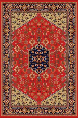فرش ستاره کویر یزد کلکسیون شاهسون طرح B-057-8859