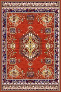 فرش ستاره کویر یزد کلکسیون شاهکار نوین طرح N-120-2549