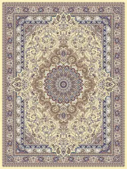 فرش قالی سلیمان طرح تابان کرم