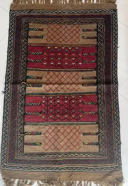 گلیم دستبافت دو متری جرگلانی خراسان شمالی