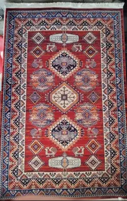 فرش رادین طرح گبه فارس لاکی