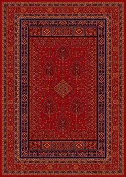 فرش زمرد مشهد طرح 38007 لاکی