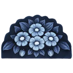 پادری زرباف طرح اطلسی طوسی