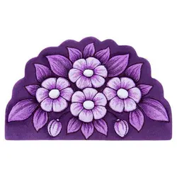 پادری زرباف طرح اطلسی طوسی