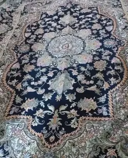 روفرشی ترمه سرمه ای 2