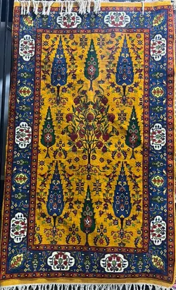 فرش دستبافت طرح گبه سیرجان برجسته (کلاژ)