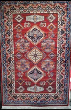 فرش رادین اصفهان طرح گبه فارس اناری