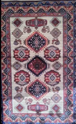 فرش رادین اصفهان طرح گبه فارس طوسی
